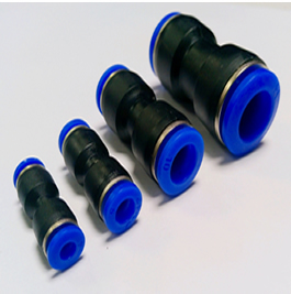 Пневмофитинг цанговый прямой пластик в Ижевске